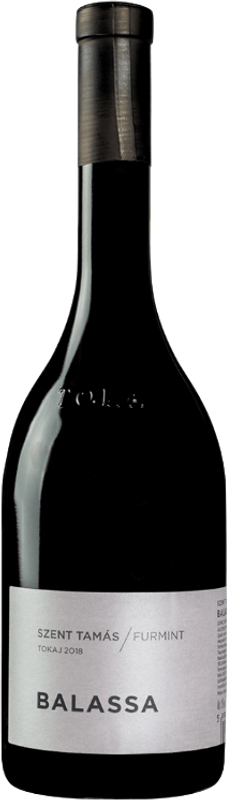 Bottle of Szent Tamás from Balassa István