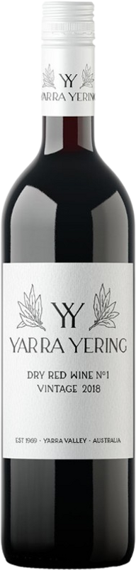 Bottle of Dry Red Wine #1 Yarra Valley from Yarra Yering