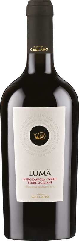 Bouteille de Luma Nero d'Avola / Syrah Sicilia IGT de Cantine Cellaro