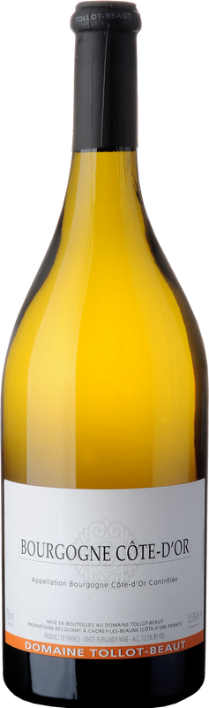 Bottiglia di Bourgogne blanc di Domaine Tollot-Beaut