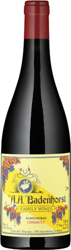 Bottle of Ramnasgras Cinsault from A.A. Badenhorst Wines