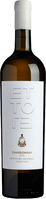 Bottle of Chardonnay Mendocino County Zero from Ettore Winery