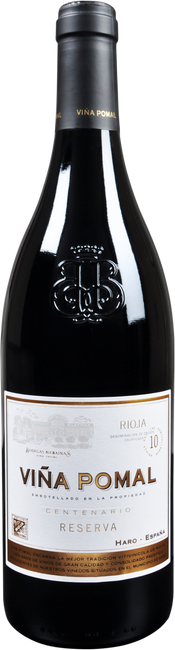 Image of Bilbainas Viña Pomal Centenario Rioja Reserva - 50cl - Oberer Ebro, Spanien bei Flaschenpost.ch