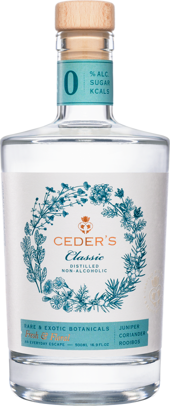 Bottiglia di Ceder's Classic Gin Non-Alcoholic di Ceder's