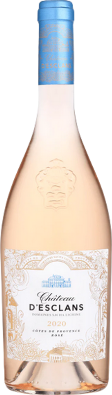 Bottiglia di Rosé Côtes de Provence AC di Château D'Esclans