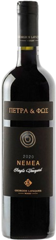 Bottle of Petra & Fos from Lafzanis Winery