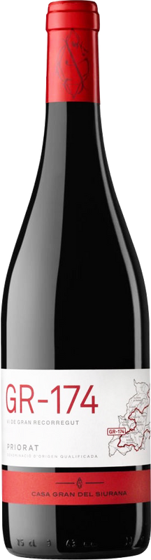 Bottle of GR-174 from Gran del Siurana