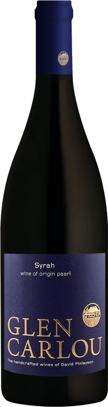 Bottle of Syrah Paarl from Glen Carlou Vineyard