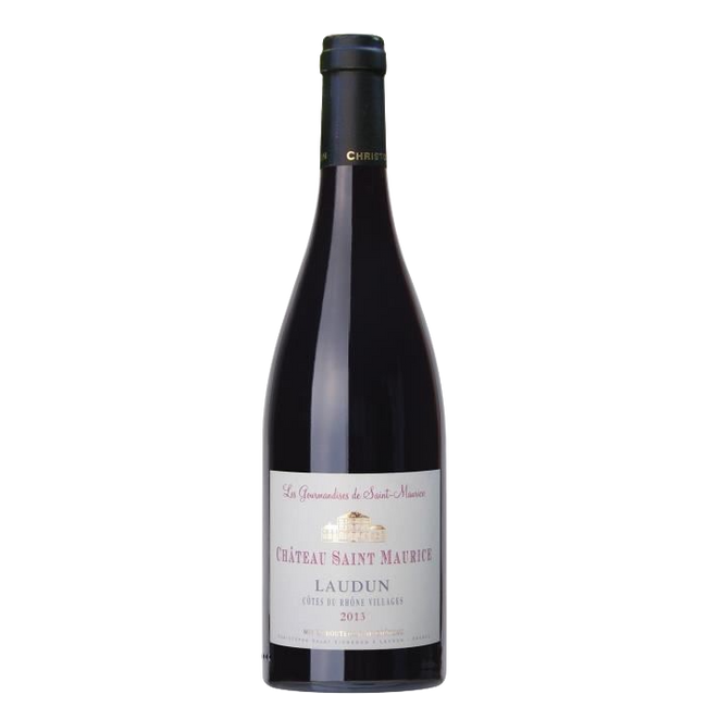 Image of Château Saint-Maurice Cotes du Rhone du Rhone Villages Laudun AOC Cuvee Vieilles Vignes - 75cl - Côtes du Rhône, Frankreich bei Flaschenpost.ch