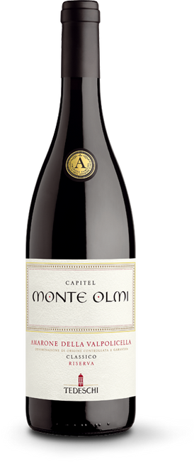 Image of Tedeschi Amarone Classico Riserva 'Capitel Monte Olmi' DOC - 75cl - Veneto, Italien bei Flaschenpost.ch