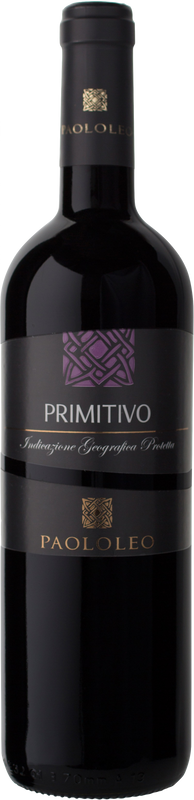 Bottle of Primitivo del Salento IGP from Vinagri / Paolo Leo