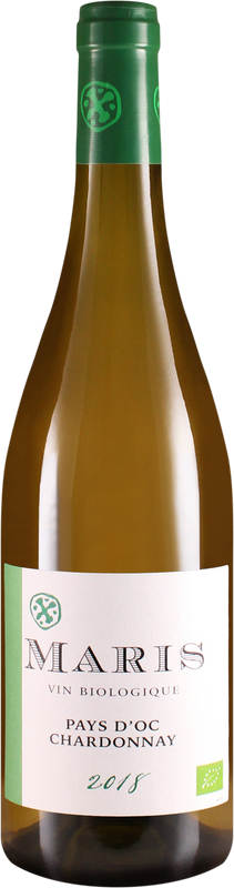 Flasche Chardonnay Organic IGP Pays d'Oc von Château Maris
