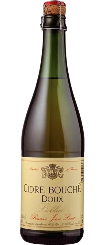 Bottle of Cidre Doux Bouché from Cidre Jean Loret