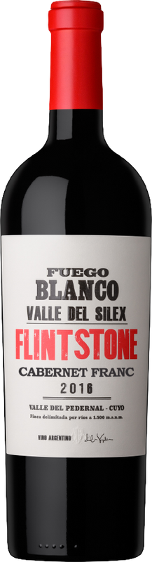 Flasche Flintstone - Cabernet Franc von Fuego Blanco