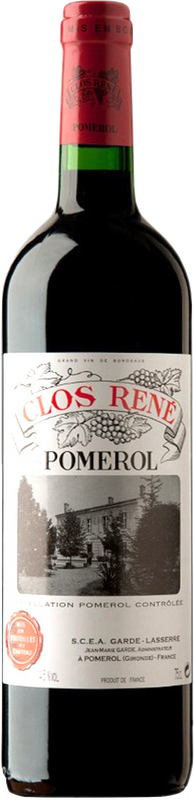 Bottiglia di Clos Rene Pomerol di Château Clos René