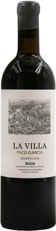 Bottle of Reserva La Villa Rioja DOCa from Paco Garcia