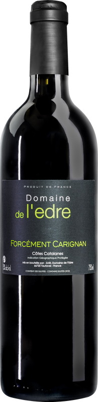 Bottiglia di Le Forcément Carignan AOC di Domaine de l'Edre