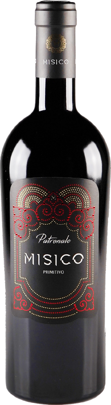 Bottle of Patronale Primitivo Puglia IGP from Masseria Tagaro di Lorusso