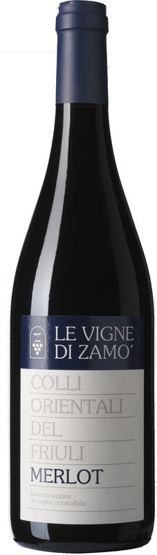 Bottle of Merlot DOC Colli Orientali Friuli from Le Vigne di Zamò