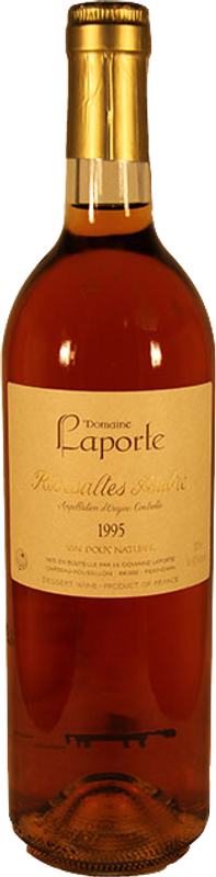 Bottle of Rivesaltes Amré AOC from Domaine Laporte