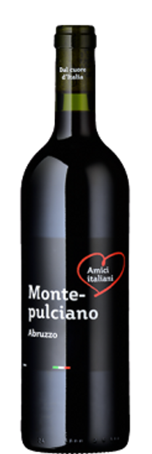 Image of Schenk Amici italiani Montepulciano d'Abruzzo DOC - 50cl - Abruzzen, Italien bei Flaschenpost.ch