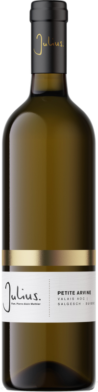Bottiglia di Petite Arvine du Valais AOC di Vins&Vignobles Julius SA