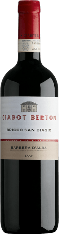 Bouteille de Barbera d'Alba Vigna Bricco San Biagio DOC de Oberto - Ciabot Berton