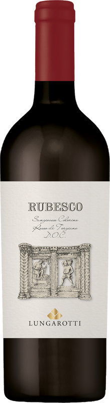 Bottle of Rubesco Rosso di Torgiano DOC from Lungarotti