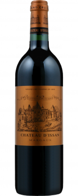 Bottiglia di Chateau d'Issan 3eme cru classe Margaux AOC di Château d'Issan