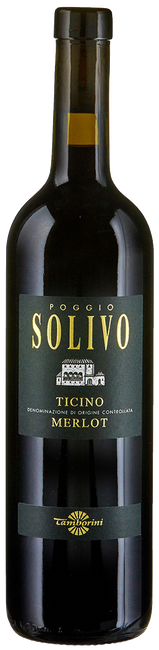 Image of Tamborini Poggio Solivo Ticino DOC - 75cl - Tessin, Schweiz bei Flaschenpost.ch