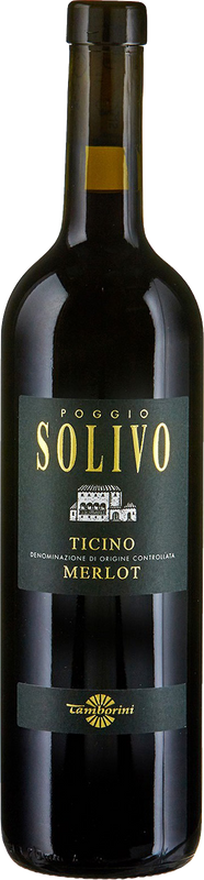 Flasche Poggio Solivo Ticino DOC von Tamborini