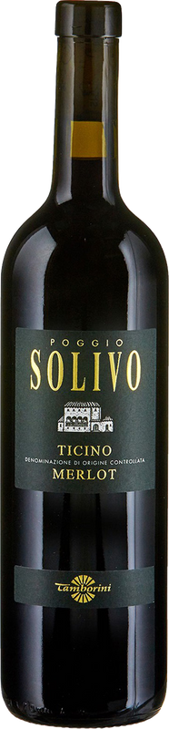 Bouteille de Poggio Solivo Ticino DOC de Tamborini