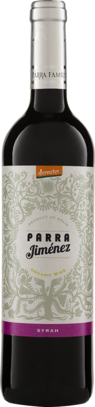 Bottiglia di Parra Syrah DO Demeter di Irijmpa