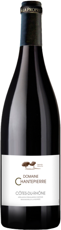 Bottle of Cotes du Rhône Rouge AOP from Domaine Chantepierre
