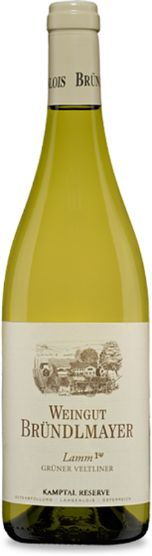 Bouteille de Grüner Veltliner Lamm 1. Lage ÖTW Kamptal Reserve DAC de Weingut Bründlmayer