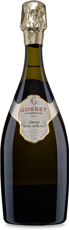 Flasche Champagne Grand Blanc de Blancs Brut von Gosset
