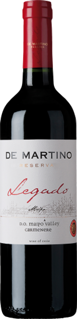 Image of De Martino Carmenere Reserva Legado - 75cl - Valle Central, Chile bei Flaschenpost.ch