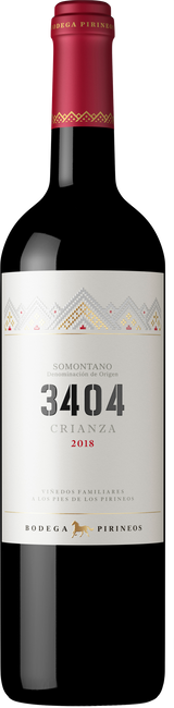 Image of Bodegas Pirineos 3404 Crianza Somontano DO - 75cl - Somontano, Spanien bei Flaschenpost.ch