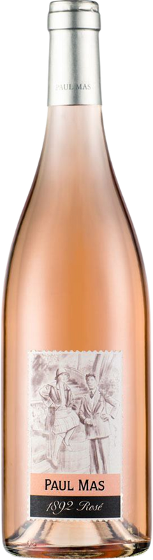 Bottle of Paul Mas rosé 1892 from Domaines Paul Mas