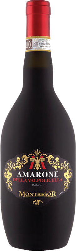 Bouteille de Amarone della Valpolicella DOCG Satinata de Giacomo Montresor