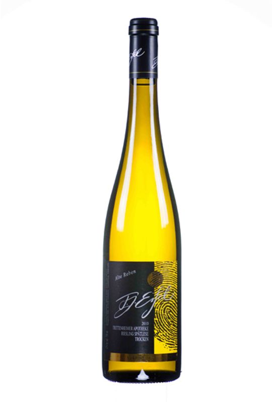 Bouteille de Trittenheimer Apotheke Riesling trocken Alte Reben de F.J. Eifel