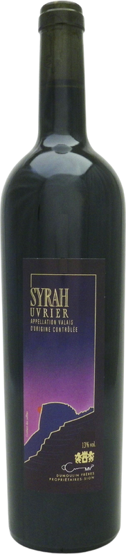 Flasche Syrah Uvrier Dumoulin Frères AOC von Dumoulin Frères