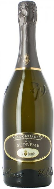 Bottiglia di Valdobbiadene DOCG Supreme Prosecco Dry di LE BERTOLE