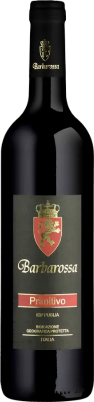 Image of Compagnia Mediterranea Primitivo Puglia IGP Barbarossa - 50cl - Apulien, Italien