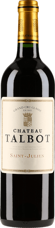 Bottle of Chateau Talbot 4e Grand Cru Classe St-Julien AOC from Château Talbot