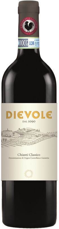 Bottle of Chianti Classico DOCG from Dievole