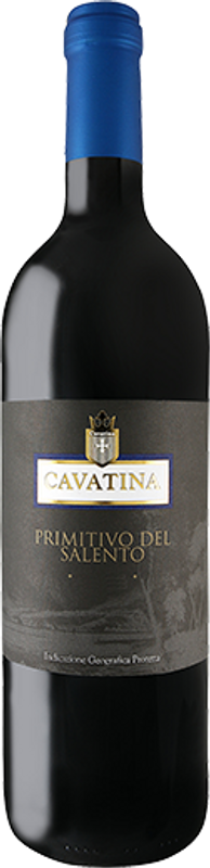 Flasche Primitivo del Salento IGP Cavatina von Cantina Gadoro