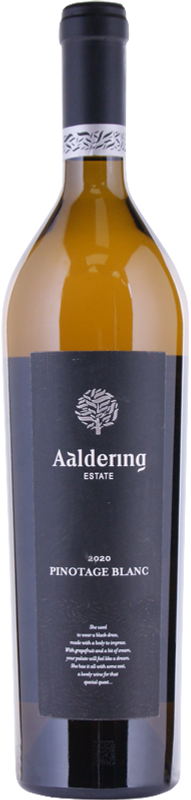 Bottle of Pinotage Blanc from Aaldering