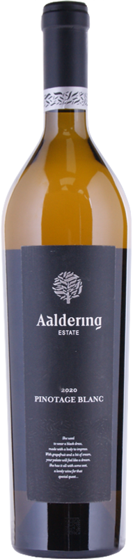 Bouteille de Pinotage Blanc de Aaldering