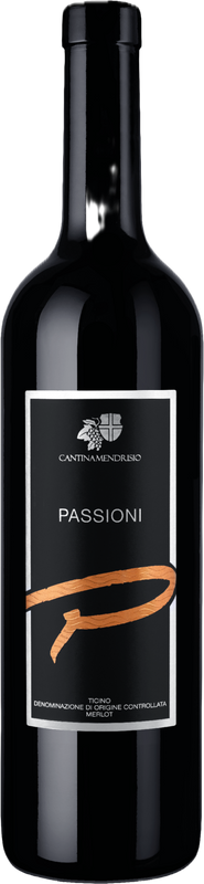 Flasche Passioni - Ticino DOC Merlot von Cantina Mendrisio